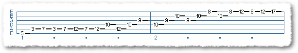 3 Octace Arpeggio - Sequence
