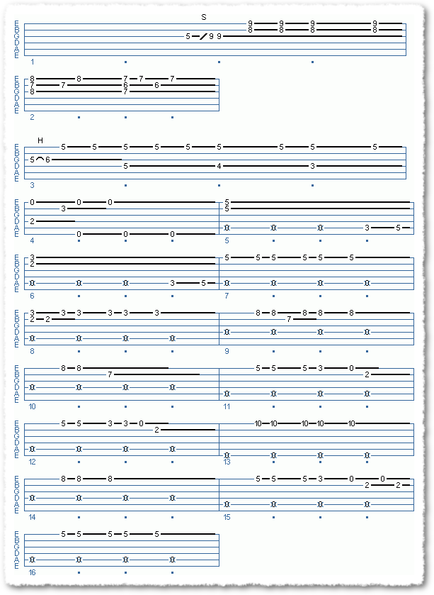 Robert Johnson's Thumb Bass Style
