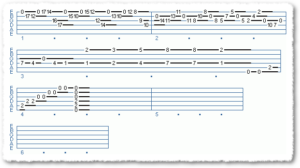 This is my cool show off riff