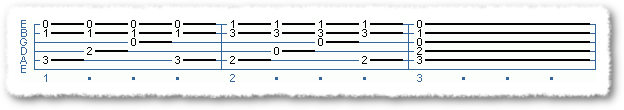 Classical Finger Picking Exercise #1