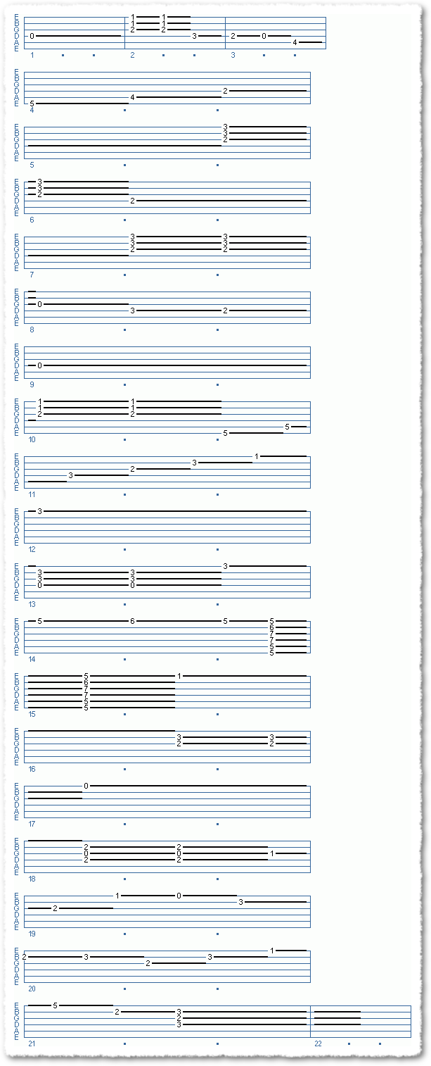 Melody In D Minor