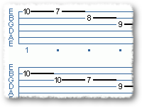 Three Arpeggio Exercises In One Position