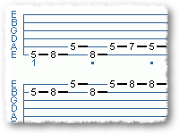 Exercises #1b In A Min/Maj Pentatonic