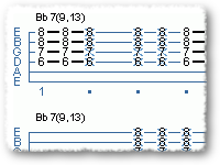 Using the 7(9,13) Chord