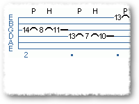 Diminished Tapping Riff