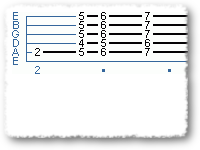 blues endings in E