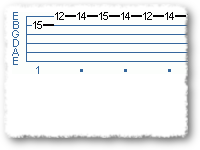 Michael Schenker' Type 'Lick' In E