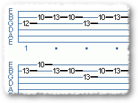 Gary Moore Type Lick In 'A'