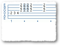 Funk/Dance Lick In F#minor