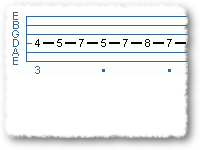 G Harmonic Minor Lick