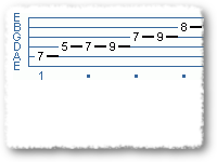 G Major Pentatonic Scale