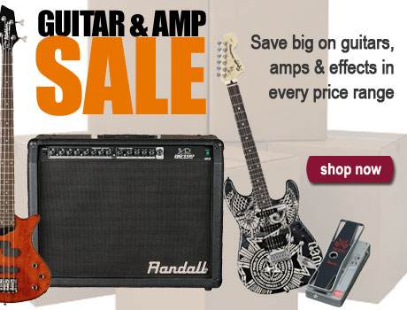 Shop for guitars, amps, effects, and more